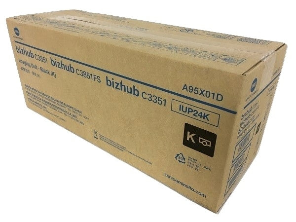 Konica Minolta A95X01D IUP24K Geniune Imaging Unit, 60K pages, Black