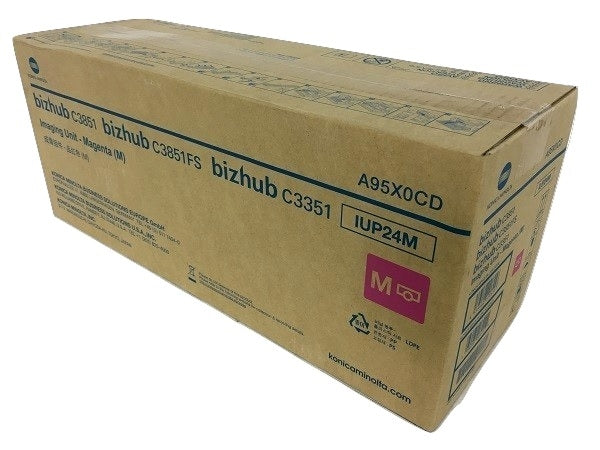 Konica Minolta A95X0CD IUP24M Geniune Imaging Unit, 50K pages, Magenta