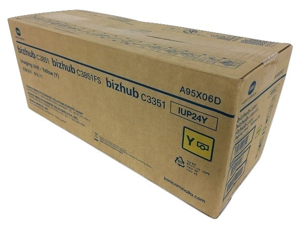 Konica Minolta A95X06D IUP24Y OEM Imaging Unit, 50K pages, Yellow