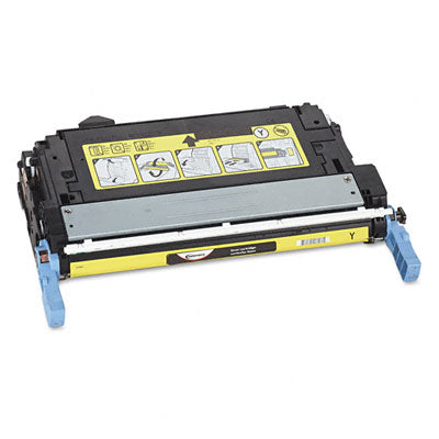 Compatible for HP 643A Q5952A Toner Cartridge, 10K pages, Yellow