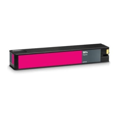 Compatible for HP 981X L0R10A HY PageWide Ink Cartridge, 10K Pages, Magenta