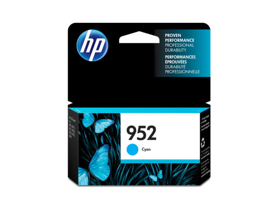 HP 952 L0S49AN OEM Inkjet Tank, 700 pages, Cyan