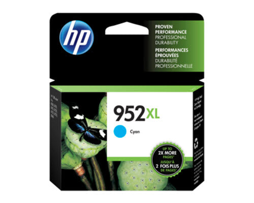 HP 952XL L0S61AN OEM HY Inkjet Tank, 1,600 pages, Cyan