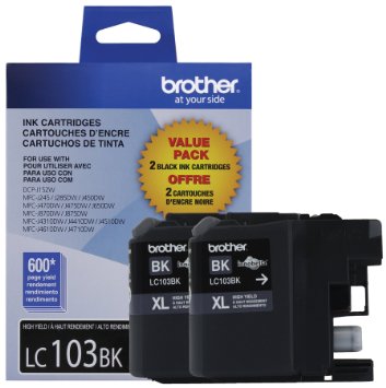 Brother LC1032PKS XL OEM Ink Cartridge, 600 pages, Black