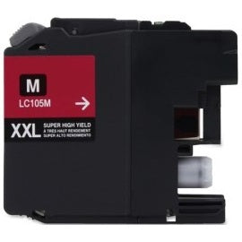 Compatible for LC105M XXL Ink Cartridge, 1200 pages, Magenta