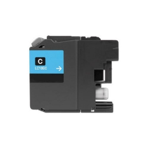 Brother LC10EC Super High Yield Inkjet Cartridge, 1.2K Pages, Cyan