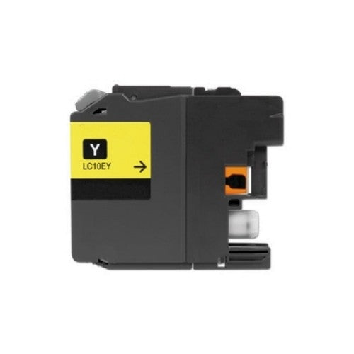 Brother LC10EY Super High Yield Inkjet Cartridge, 1.2K Pages, Yellow