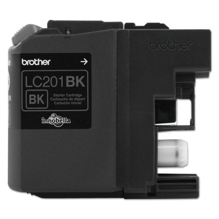 Brother LC201BK Inkjet Cartridge, 260 Pages, Black