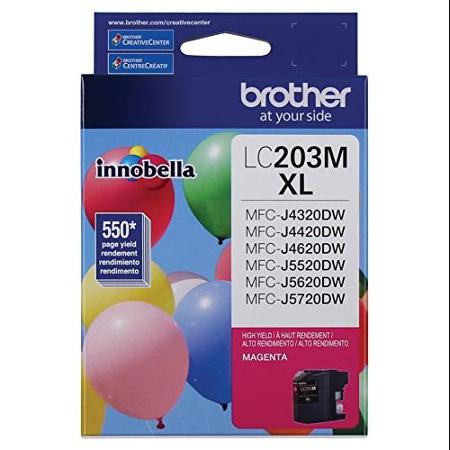 Brother LC203M OEM XL HY Ink Cartridge, 550 pages, Magenta