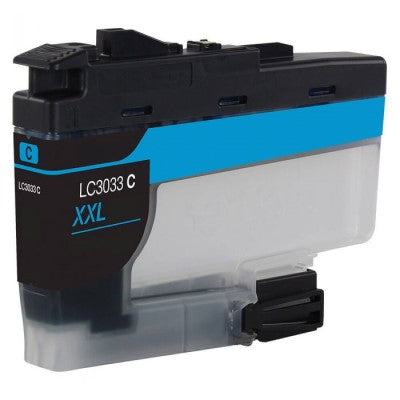 Compatible for LC3033C Super HY Ink Cartridge, 1.5K Pages, Cyan