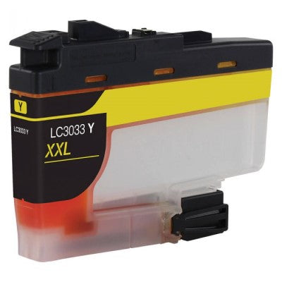Compatible for LC3033Y Super HY Ink Cartridge, 1.5K Pages, Yellow