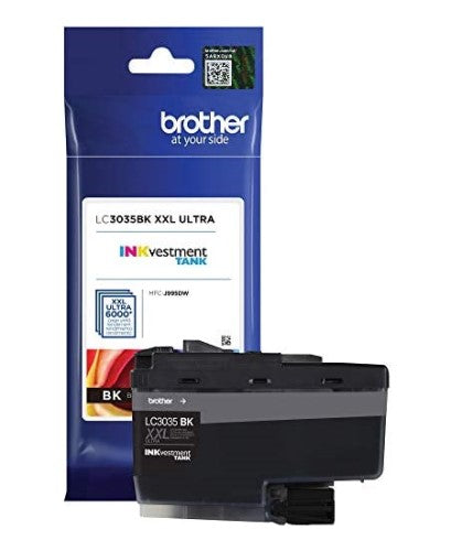 Brother LC3035BK OEM Ultra HY Ink Cartridge, 6K Pages, Black