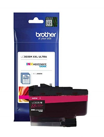 Brother LC3035M OEM Ultra HY Ink Cartridge, 5K Pages, Magenta