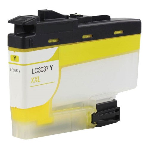Compatible for LC3037Y Super HY Ink Cartridge, 1.5K Pages, Yellow