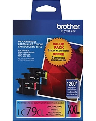 Brother LC79 3PK Inkjet Set, C/M/Y