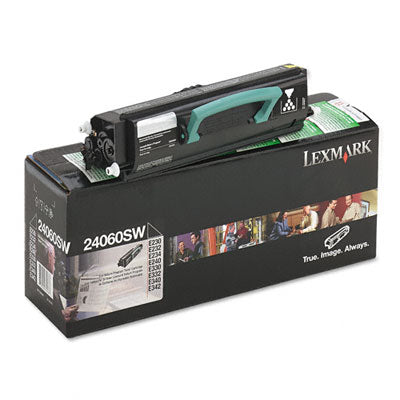 Lexmark 24060SW OEM Toner Cartridge, 2500 pages, Black