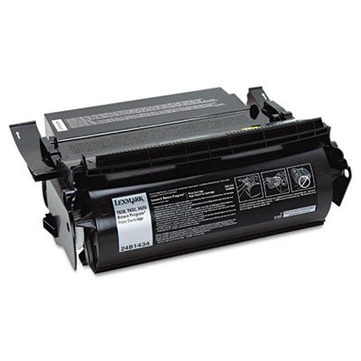 Lexmark 24B1434 OEM Toner Cartridge, 10K pages, Black