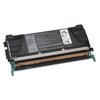 Lexmark C5220KS OEM Toner Cartridge, 4K pages, Black