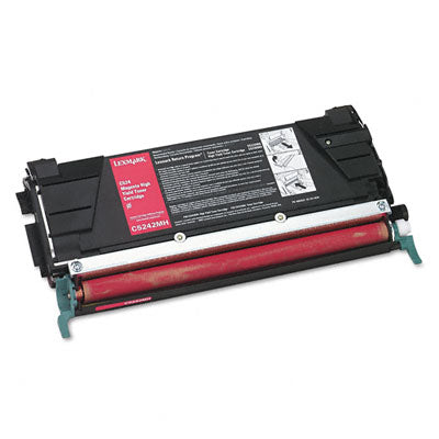 Lexmark C5242MH OEM HY Toner Cartridge, 5K pages, Magenta