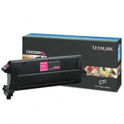 Lexmark C9202MH OEM Toner Cartridge, 14K pages, Magenta