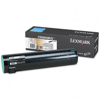 Lexmark C930H2KG OEM HY Toner Cartridge, 38K pages, Black