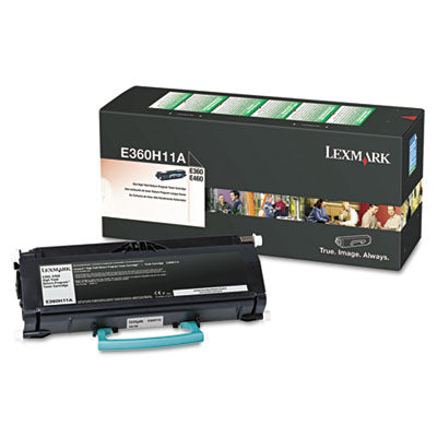 Lexmark E360H11A OEM HY Toner Cartridge, 9K pages, Black