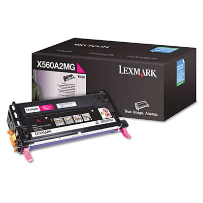 Lexmark X560A2MG OEM Toner Cartridge, 4K pages, Magenta