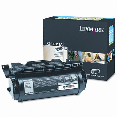 Lexmark X644H11A OEM HY Toner Cartridge, 21K pages, Black