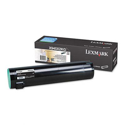 Lexmark X945X2KG OEM HY Toner Cartridge, 36K pages, Black
