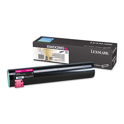 Lexmark X945X2MG OEM HY Toner Cartridge, 22K pages, Magenta