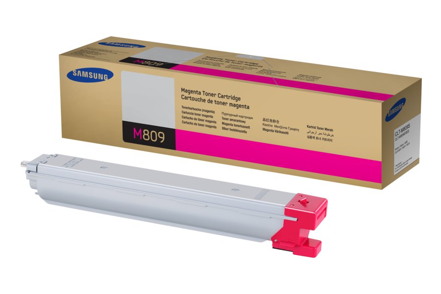Samsung CLT-M809S SS651A OEM Toner Cartridge, 20K pages, Magenta