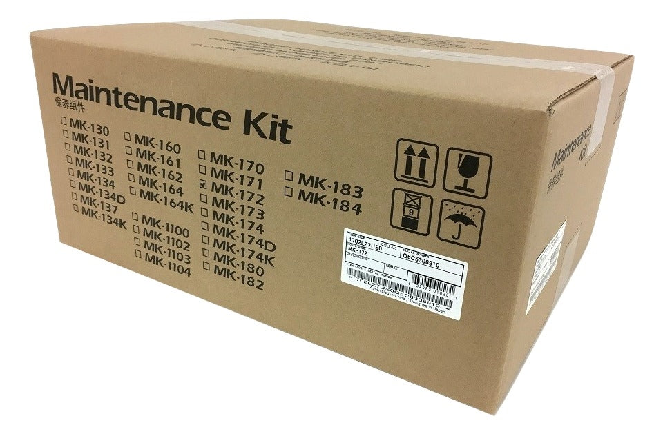 Kyocera 1702L7US0 MK-172 OEM Maintenance Kit, 100K