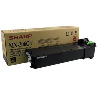 Sharp MX-206NT OEM Toner Cartridge, 16K pages, Black