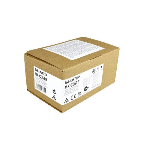 Sharp MX-C36TB OEM Toner Cartridge, 20K Pages, Black