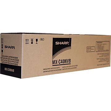Sharp MX-C40NVB OEM Developer, 60K pages, Black