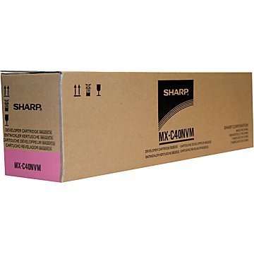 Sharp MX-C40NVM OEM Developer, 30K pages, Magenta