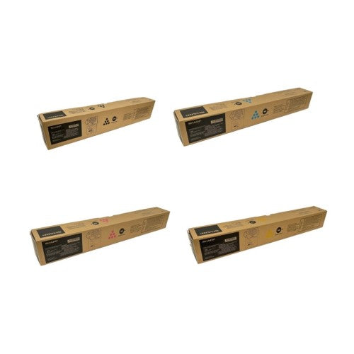 Sharp MX-C52T OEM Toner Set, B/C/M/Y