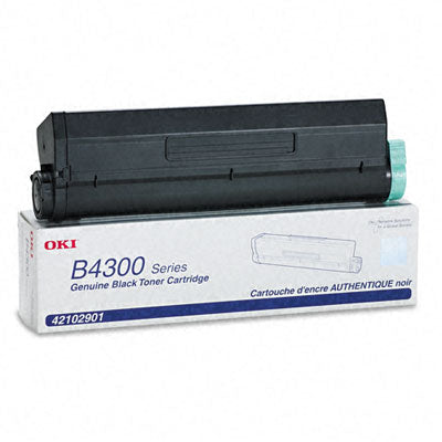 Okidata 42102901 OEM HY Toner Cartridge, 6K pages, Black