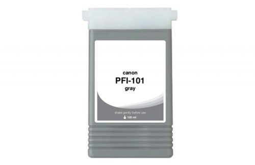 Compatible for PFI-101GY 0892B001AA Ink Cartridge, 130 mL, Gray