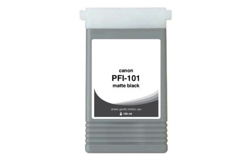 Compatible for PFI-101MBK 0882B001AA Ink Cartridge, 130 mL, Matte Black