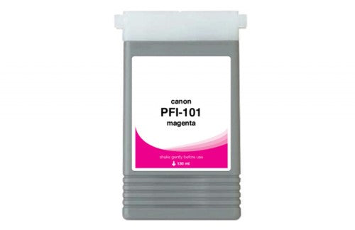 Compatible for PFI-101M 0885B001AA Ink Cartridge, 130 mL, Magenta