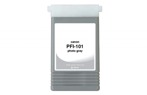 Compatible for PFI-101PGY 0893B001AA Ink Cartridge, 130 mL, Photo Gray