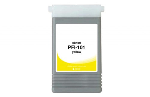 Compatible for PFI-101Y 0886B001AA Ink Cartridge, 130 mL, Yellow