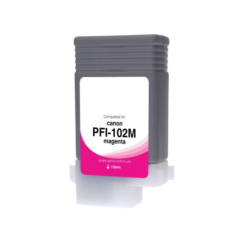Compatible for PFI-102M 0897B001AA Ink Tank, 130 mL, Magenta