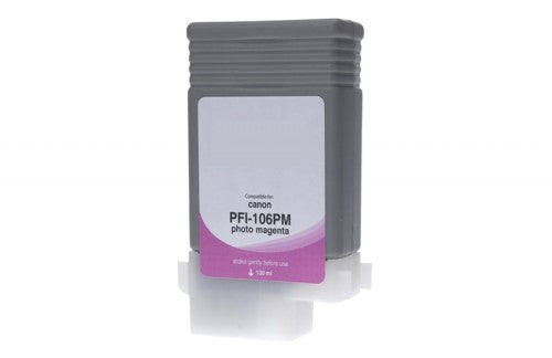 Compatible for PFI-106PM 6626B001AA Ink Cartridge, 130 mL, Photo Magenta
