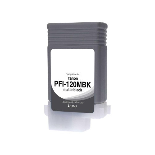 Compatible for PFI-120MBK 2884C001 Ink Cartridge, 130 mL, Matte Black