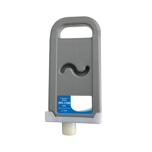 Compatible for PFI-1700B 0784C001AA Ink Cartridge, 700 mL, Blue