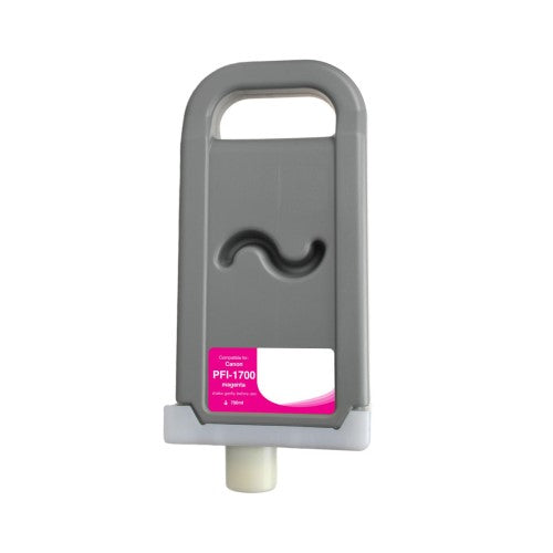 Compatible for PFI-1700M 0777C001AA Ink Cartridge, 700 mL, Magenta