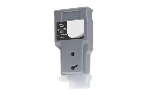 Compatible for 2890C001 PFI320BK Ink Cartridge, 300 mL, Black