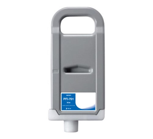 Compatible for PFI-701B 0908B001AA Ink Cartridge, 700 mL, Blue